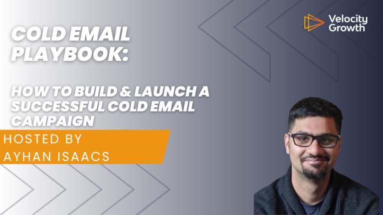 Cold Email Playbook: How to build & launch a successful cold email campaign